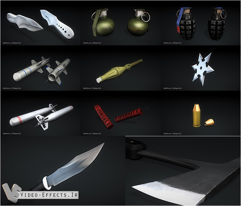 نام: 3D Weapons Pack.jpg نمایش: 168 اندازه: 131.4 کیلو بایت