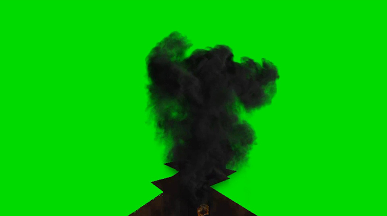 نام: ground crack with smoke and fire green screen.jpg نمایش: 187 اندازه: 60.2 کیلو بایت