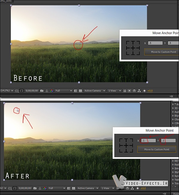 نام: Move Anchor Point in after effects.jpg نمایش: 541 اندازه: 132.7 کیلو بایت