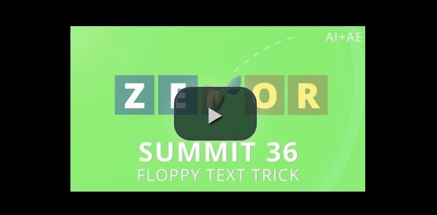 نام: Summit 36 - Floppy Text Trick - After Effects.jpg نمایش: 132 اندازه: 25.5 کیلو بایت