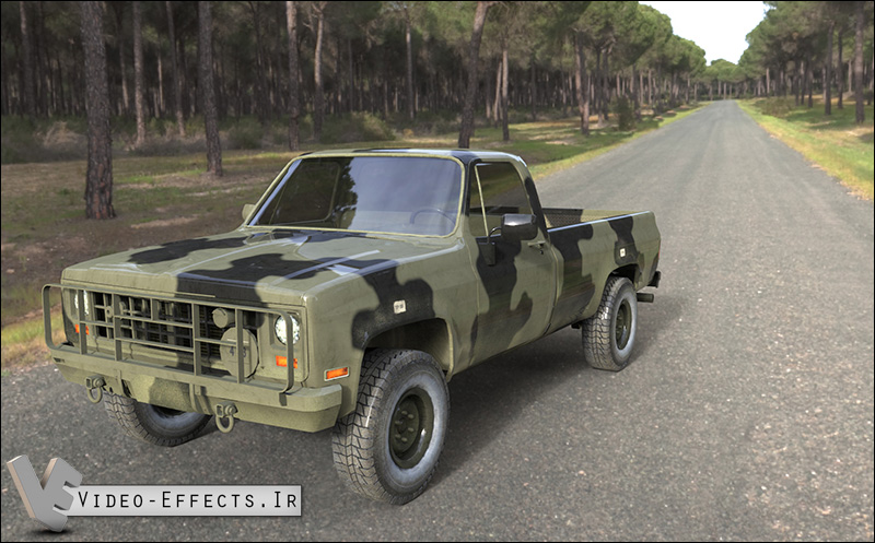 نام: PU Army Truck.jpg نمایش: 186 اندازه: 179.6 کیلو بایت