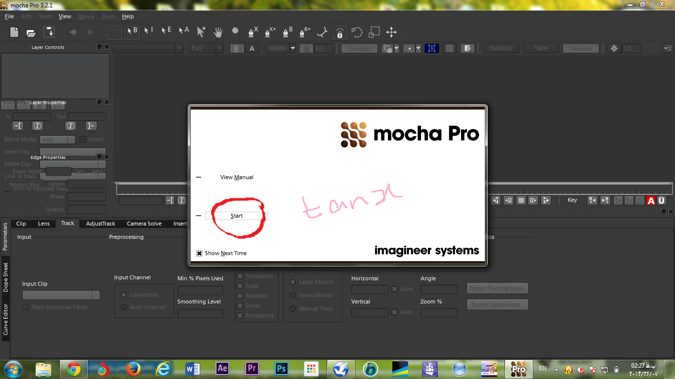 نام: Mocha Pro V3.2.png نمایش: 92 اندازه: 269.7 کیلو بایت